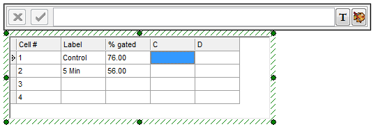 Figure 11.5  Custom Data -- Data Grid with Edit bar