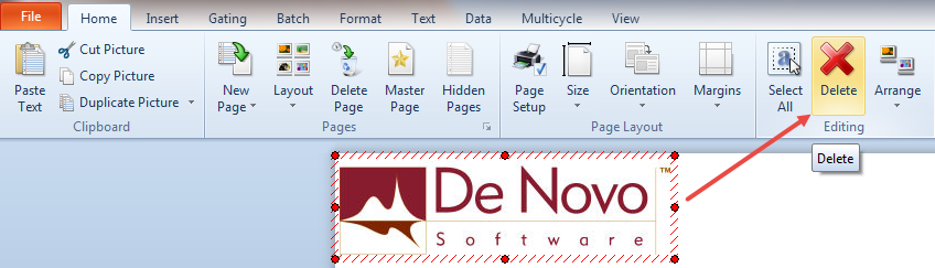 Figure T1.5  Deleting Objects
