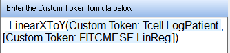 Figure T27.24  The Completed Custom Token Formula for Tcell LogMESF Patient