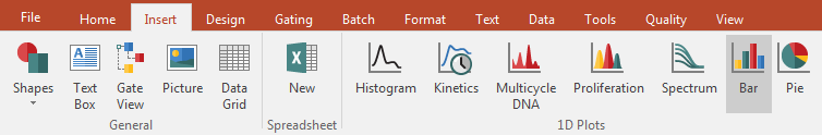 Figure 5. Inserting a Bar Plot Figure 5. Inserting a Bar Plot