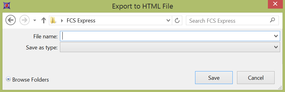 Figure 38.41 The export to HTML file dialog