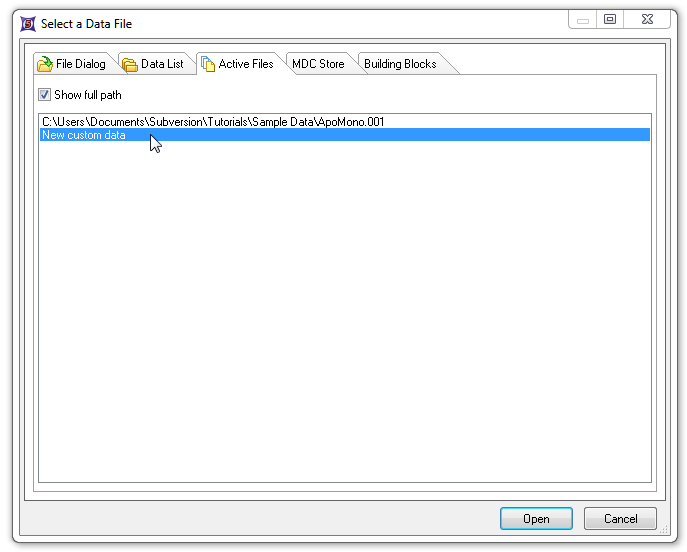 Figure 11.31 Selecting Custom Data to overlay onto an existing Bar Plot