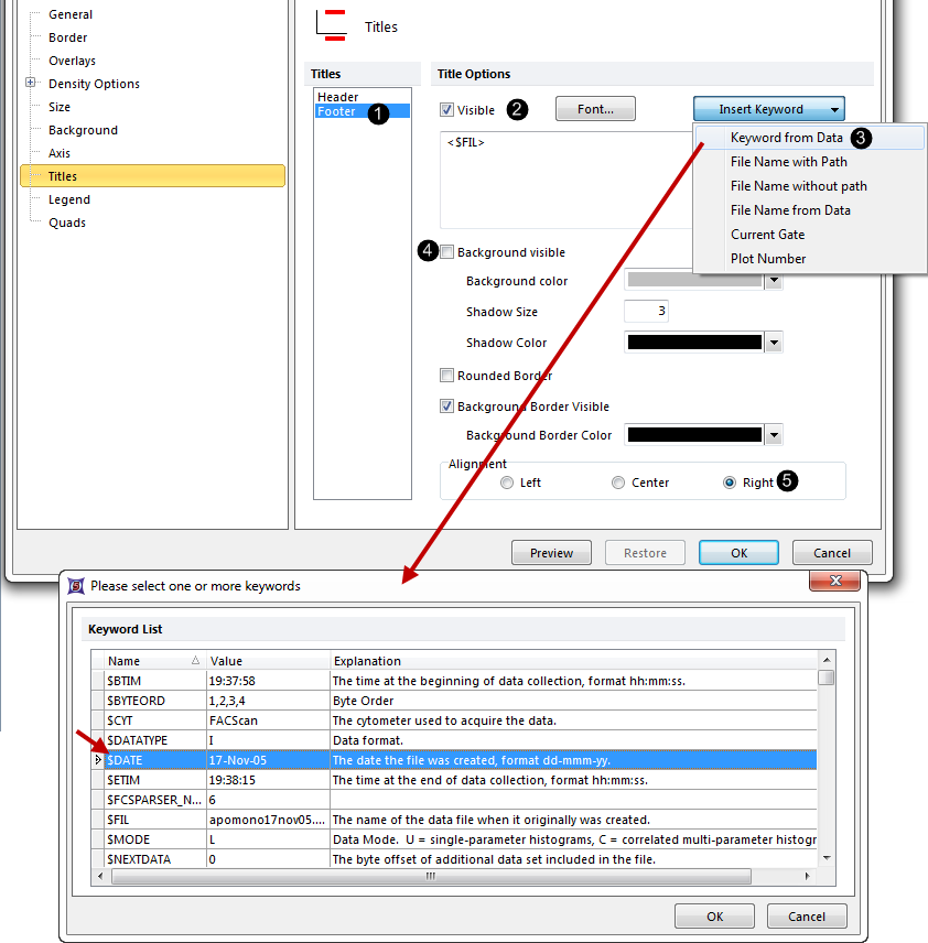 Figure T3.17  Select FCS Keyword