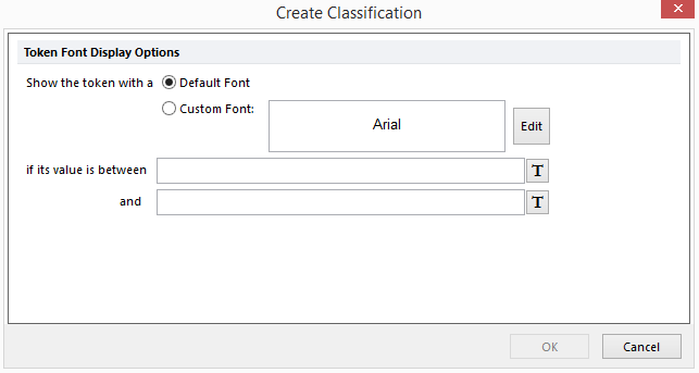 Figure 12.65  Create Classification Dialog