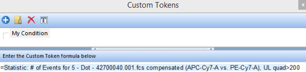 Figure 12.67  Token that Evaluates to TRUE or FALSE