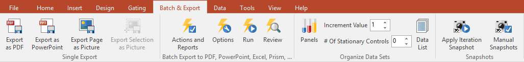 Figure 9.2 - Manual Snapshots Icon from Ribbon