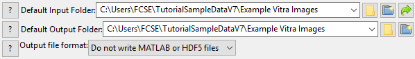 Figure T26.27  Seting the Default Input and Output Folders to the Same Location