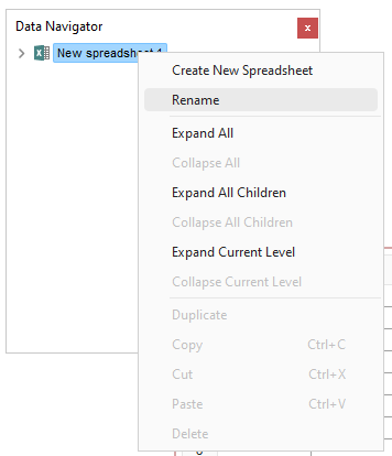 Figure T16.4  Rename New Spreadsheet
